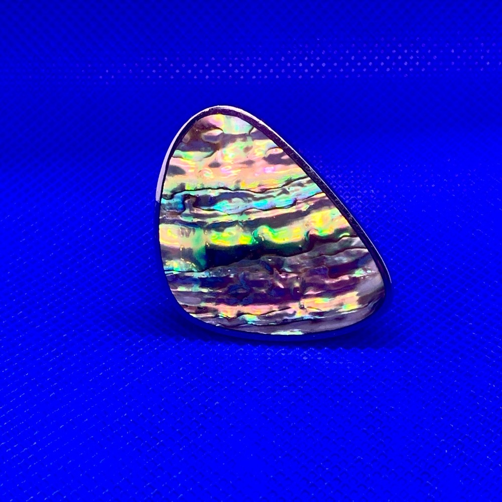 Tocara Ring Abalone and stainless steel size 9